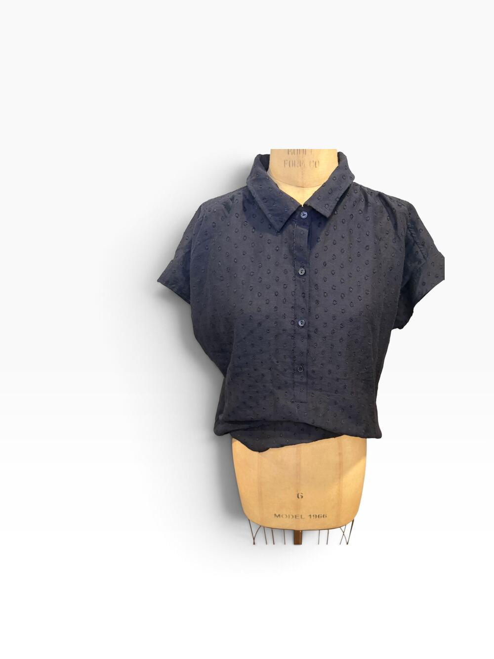 Ann Taylor Loft Short Sleeve Button Down